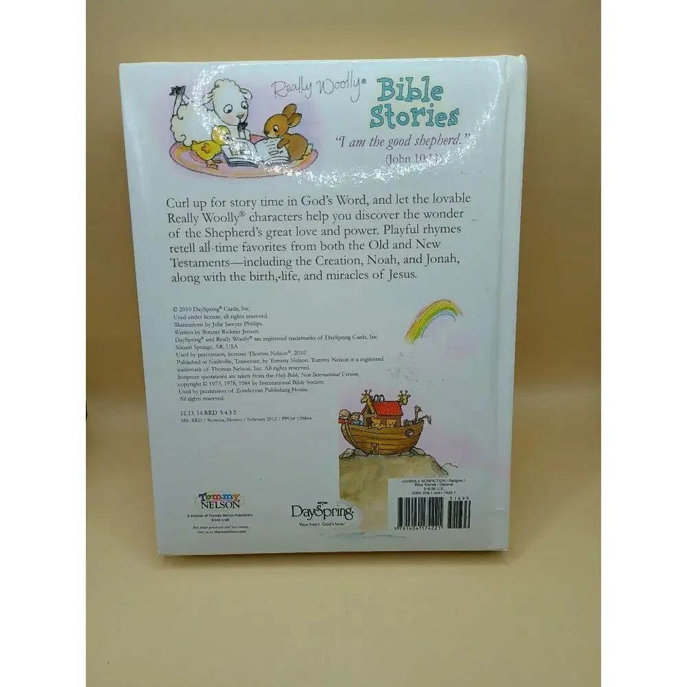 Really Woolly Bible Stories by Jensen, Bonnie Rickner Day Spring Book
